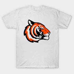 Colorful Tiger Head T-Shirt